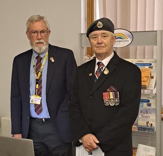 Remembrance Day Service broadcast live from the Chapel at Wigan Royal Albert Edward Infirmary